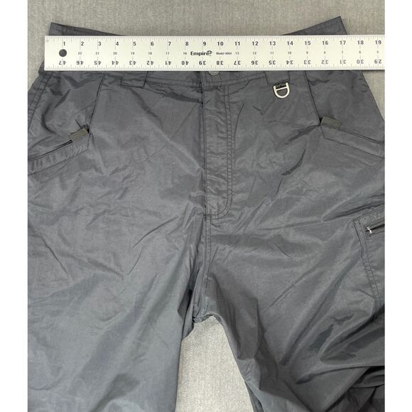 Airwalk Snow Pants Mens L‎ Black Waterproof Nylon Ski Cold Outdoor Snowboarding - Picture 8 of 11
